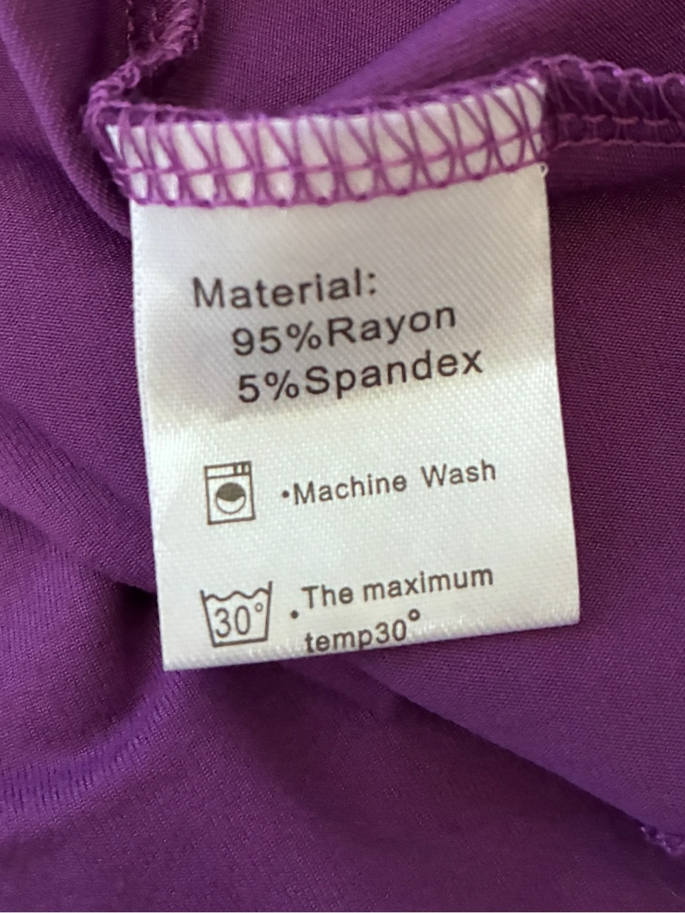 NWT Sleeveless Loungewear Casual Open Front Vest Duster Purple Long Length 2X - Picture 6 of 6